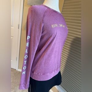Peloton Women's Ride Sweat Love long sleeve sweatshirt